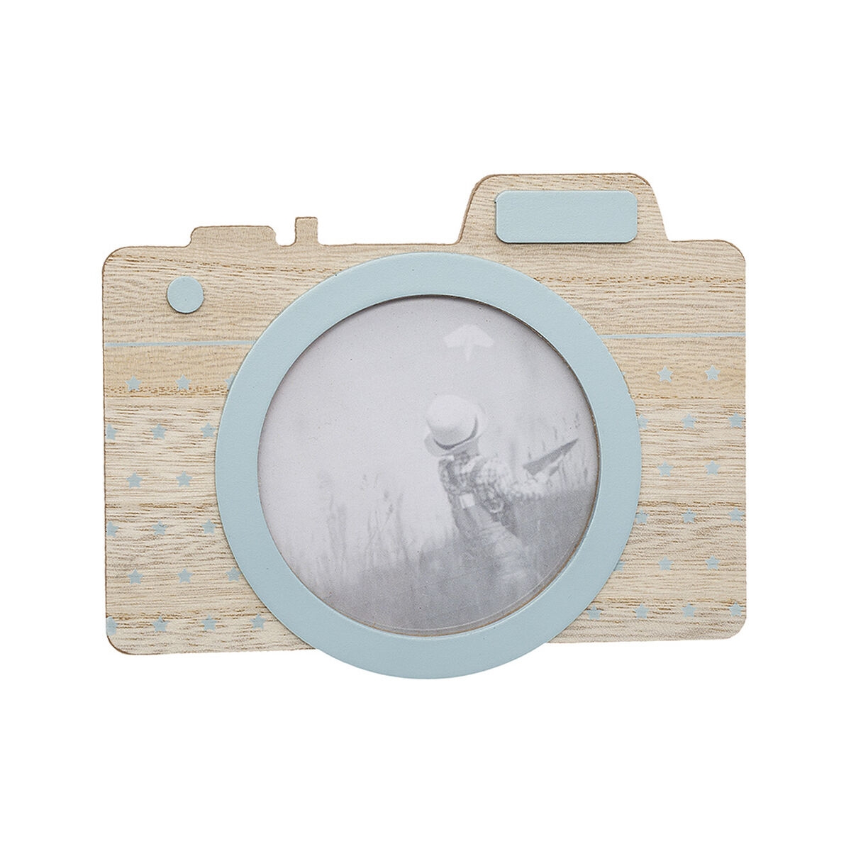 Marco de Fotos Atmosphera Infantil Cámara de Fotos Madera Mdf (16 X 12 Cm)