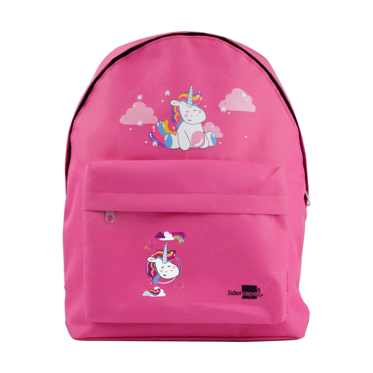 Mochila Escolar Liderpapel 38 X 28 X 12 Cm Unicornio Rosa