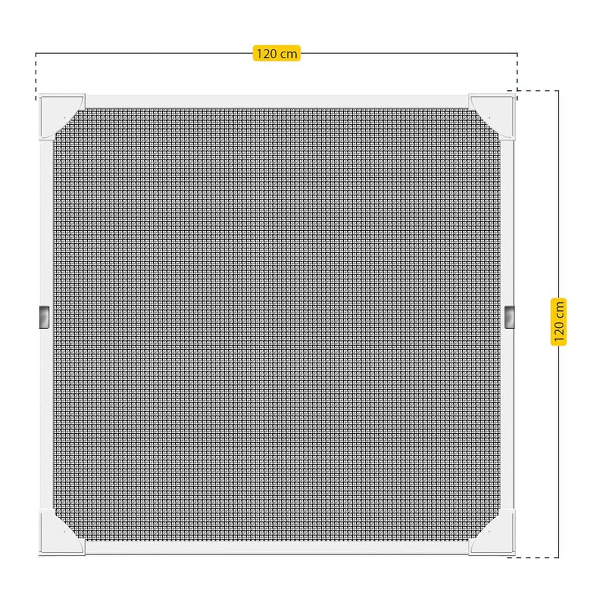 Mosquitera Schellenberg 117 Cm Fibra de Vidrio (100 X 120 Cm)