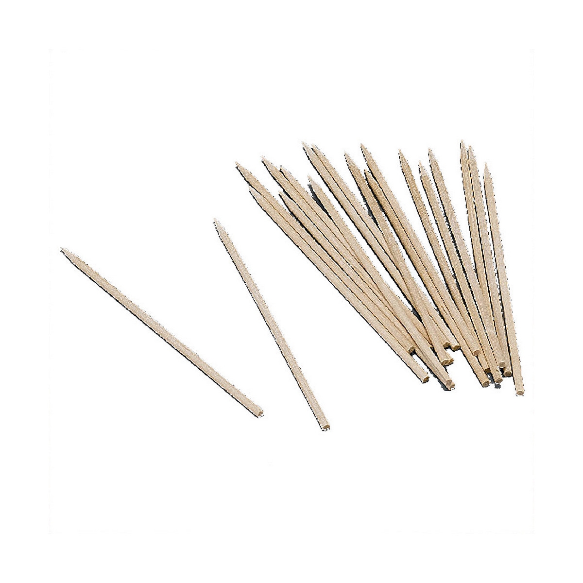 Palillos de Madera Best Products Green 100 Piezas 100 X 2 Mm