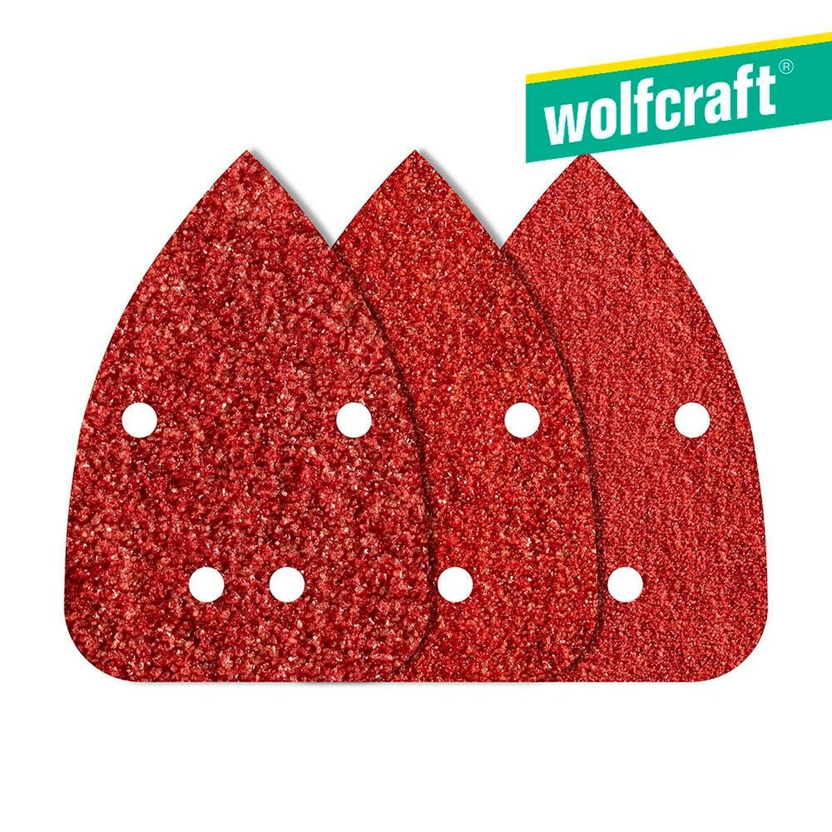 Papel de Lija Wolfcraft 1756000 80/120/240 G (9,6 X 13,6 Cm)