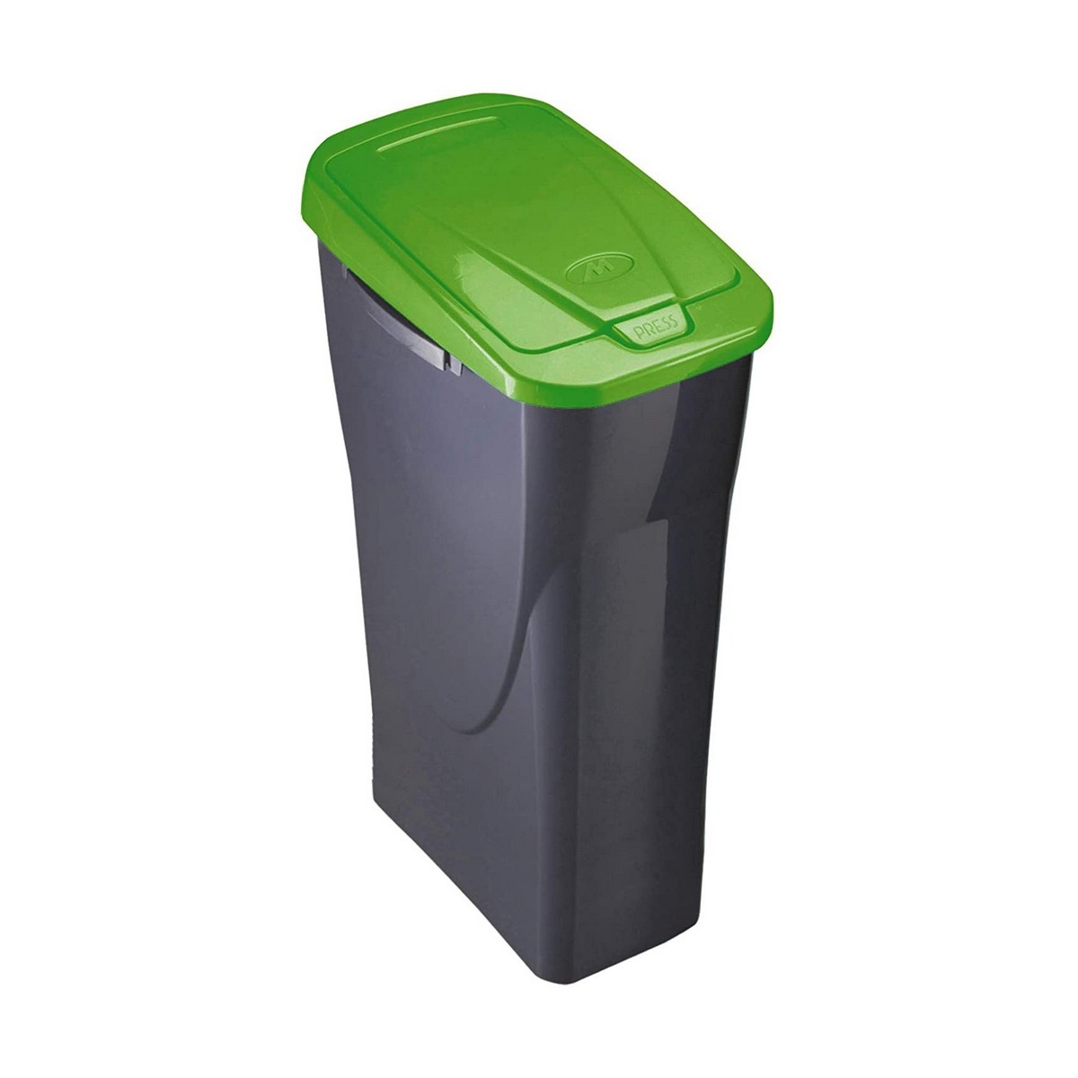 Papelera Mondex Negro/verde Verde Plástico Polipropileno 15 L