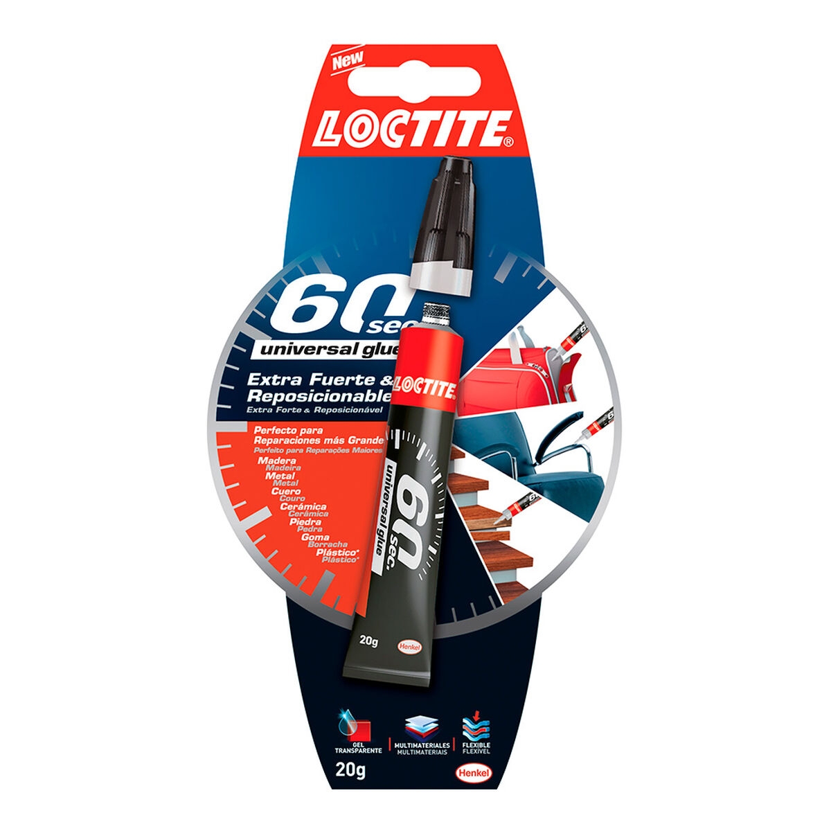 Pegamento Loctite 60 Sec. 20 G