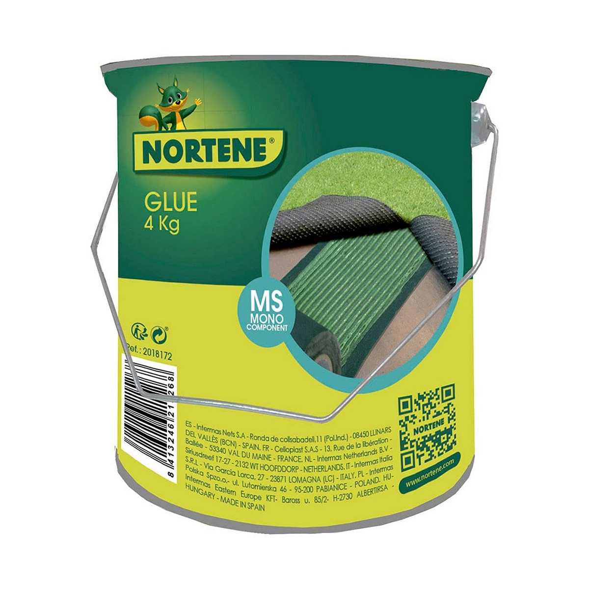 Pegamento Nortene Césped Artificial 4 Kg