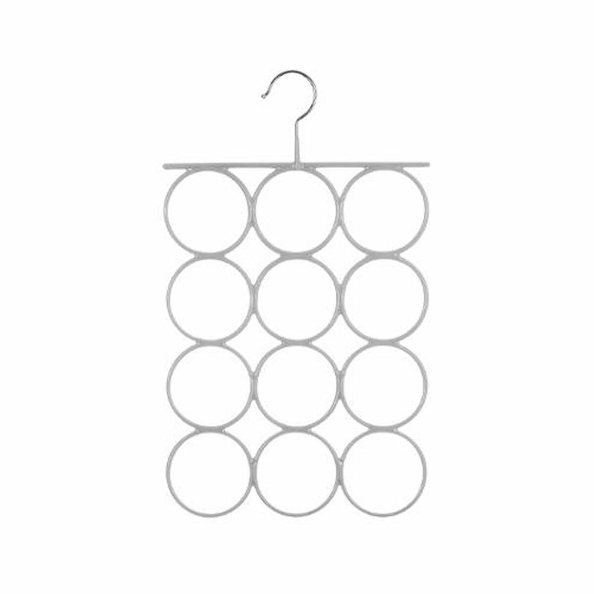 Percha Múltiple 5Five Accesorios Gris Claro Pvc (42,4 X 25,2 Cm)