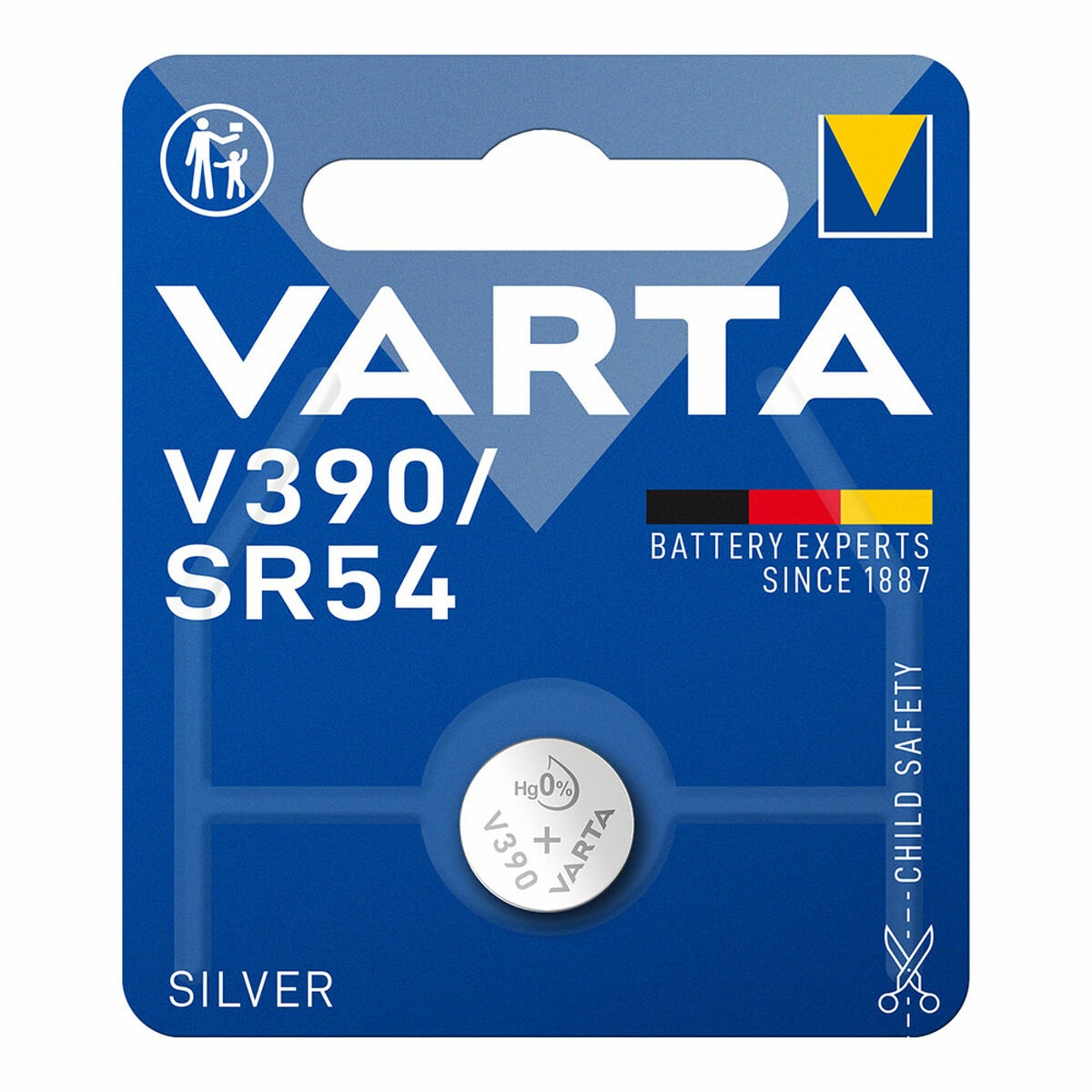 Pila de Botón Varta Silver óxido de Plata 1,55 V Sr54