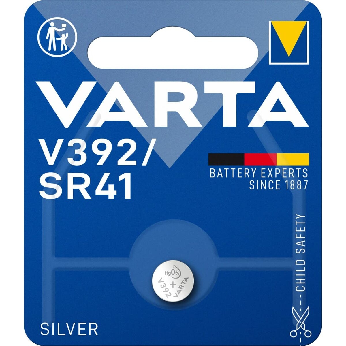 Pila de Botón Varta Silver óxido de Plata 1,55 V Sr41