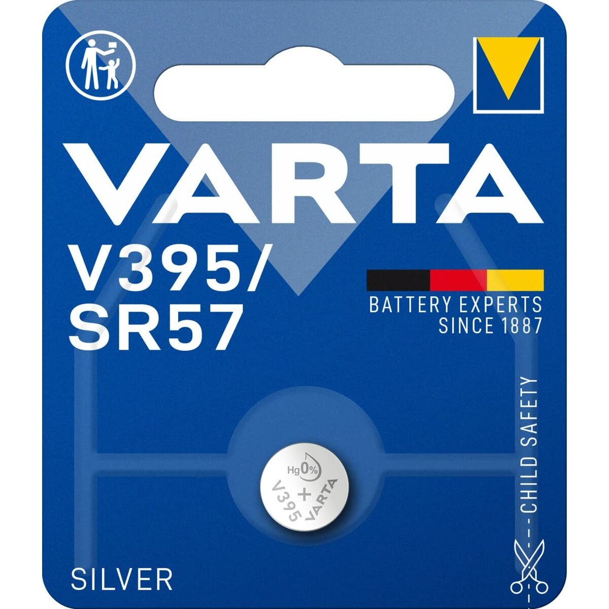 Pila de Botón Varta Silver óxido de Plata 1,55 V Sr57