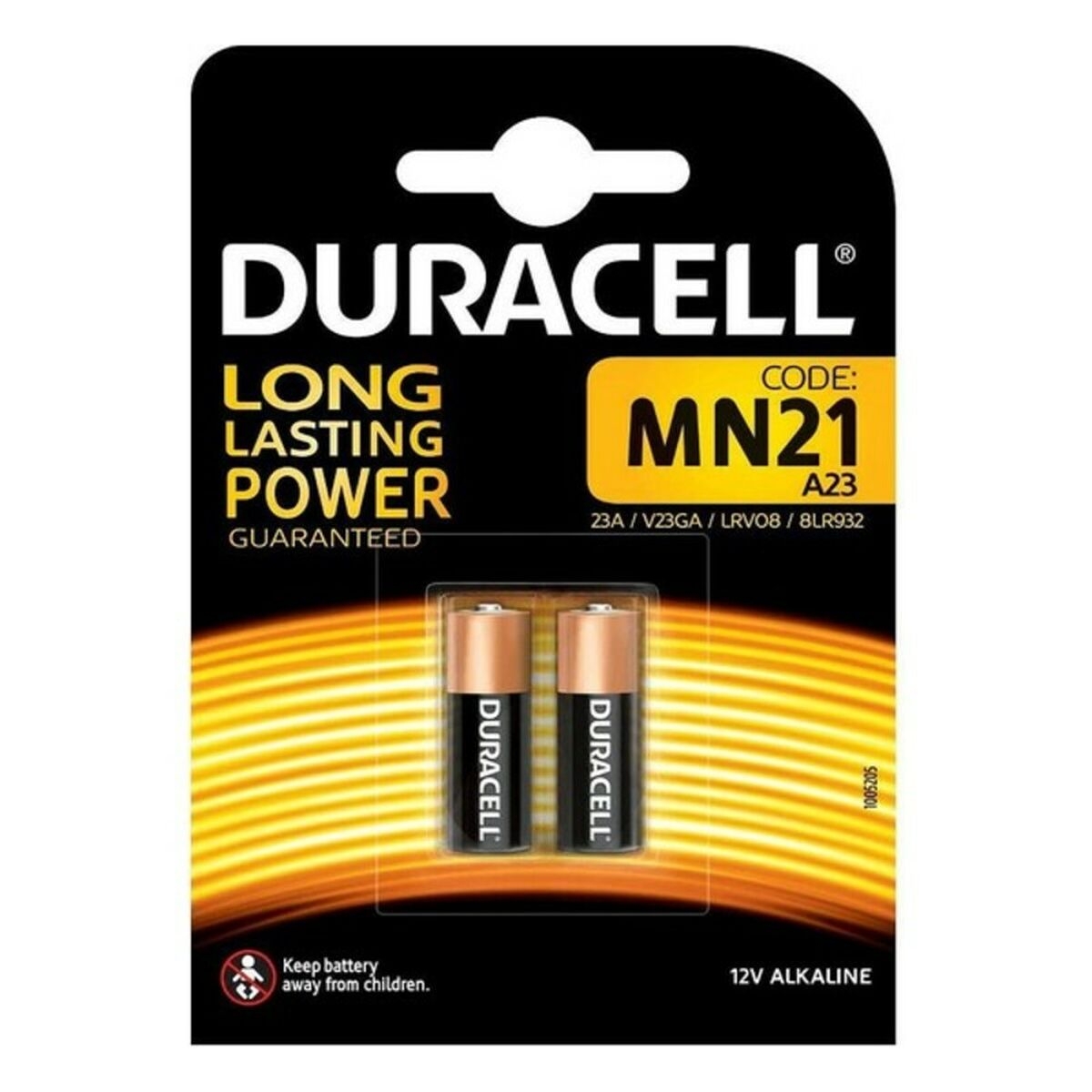 Pilas Mn21B2 Duracell (2 Pcs)