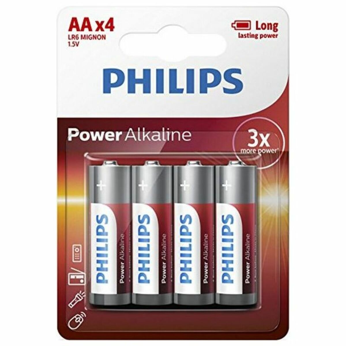 Pilas Philips Batería Lr6P4B/10