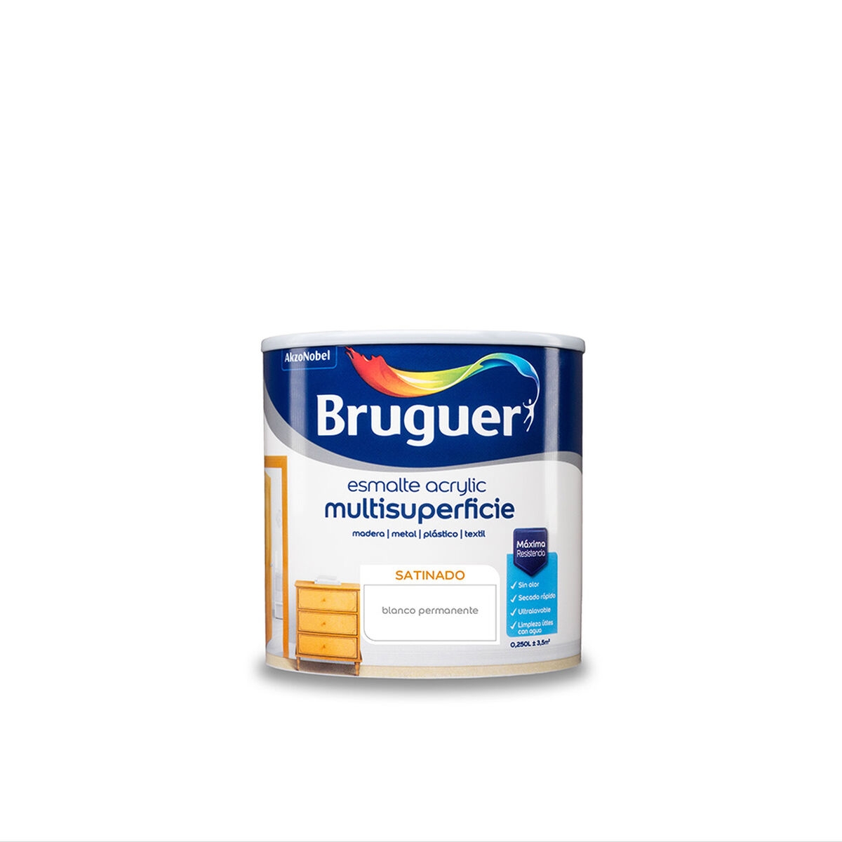 Pintura Acrílica Bruguer Esmalte Acrílico (250 Ml)