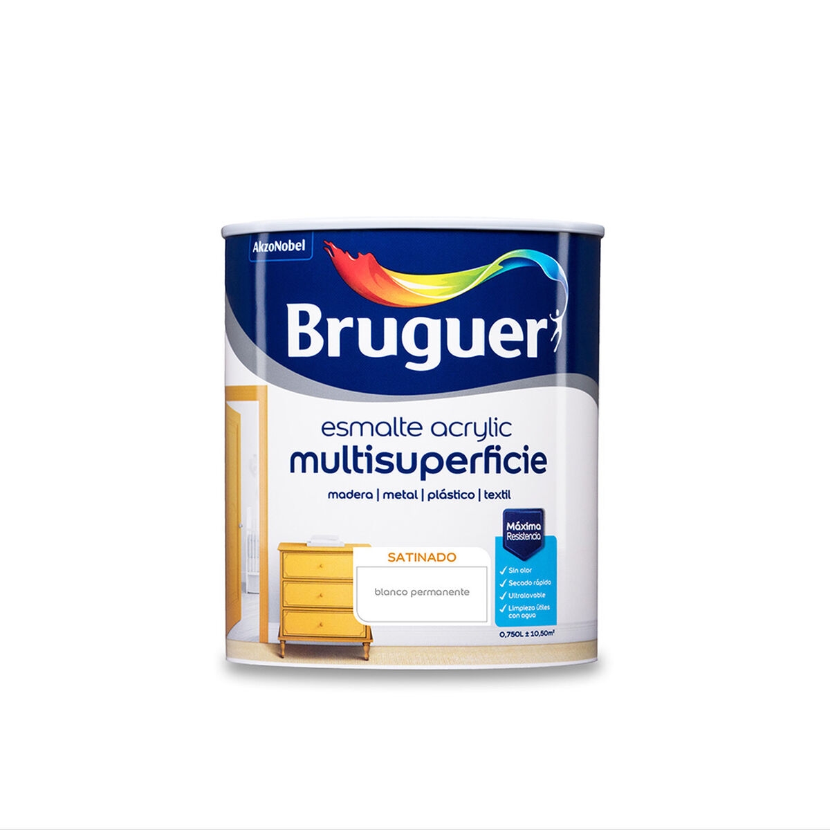 Pintura Acrílica Bruguer Esmalte Acrílico (750 Ml)