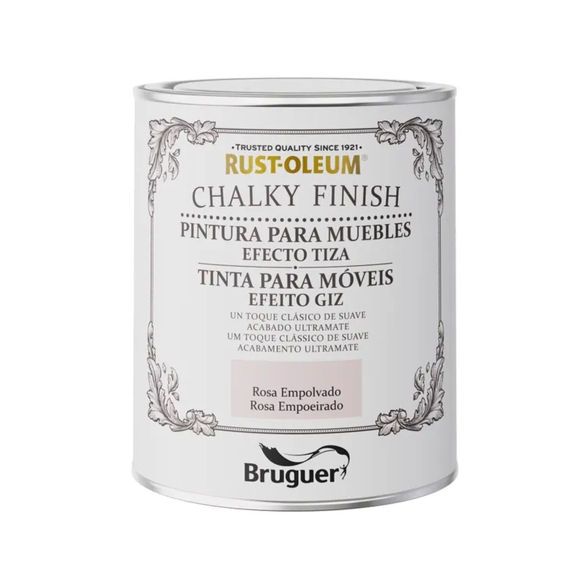 Pintura Bruguer Rust-Oleum Chalky Finish  5733891 Muebles Dusty Pink 750 Ml