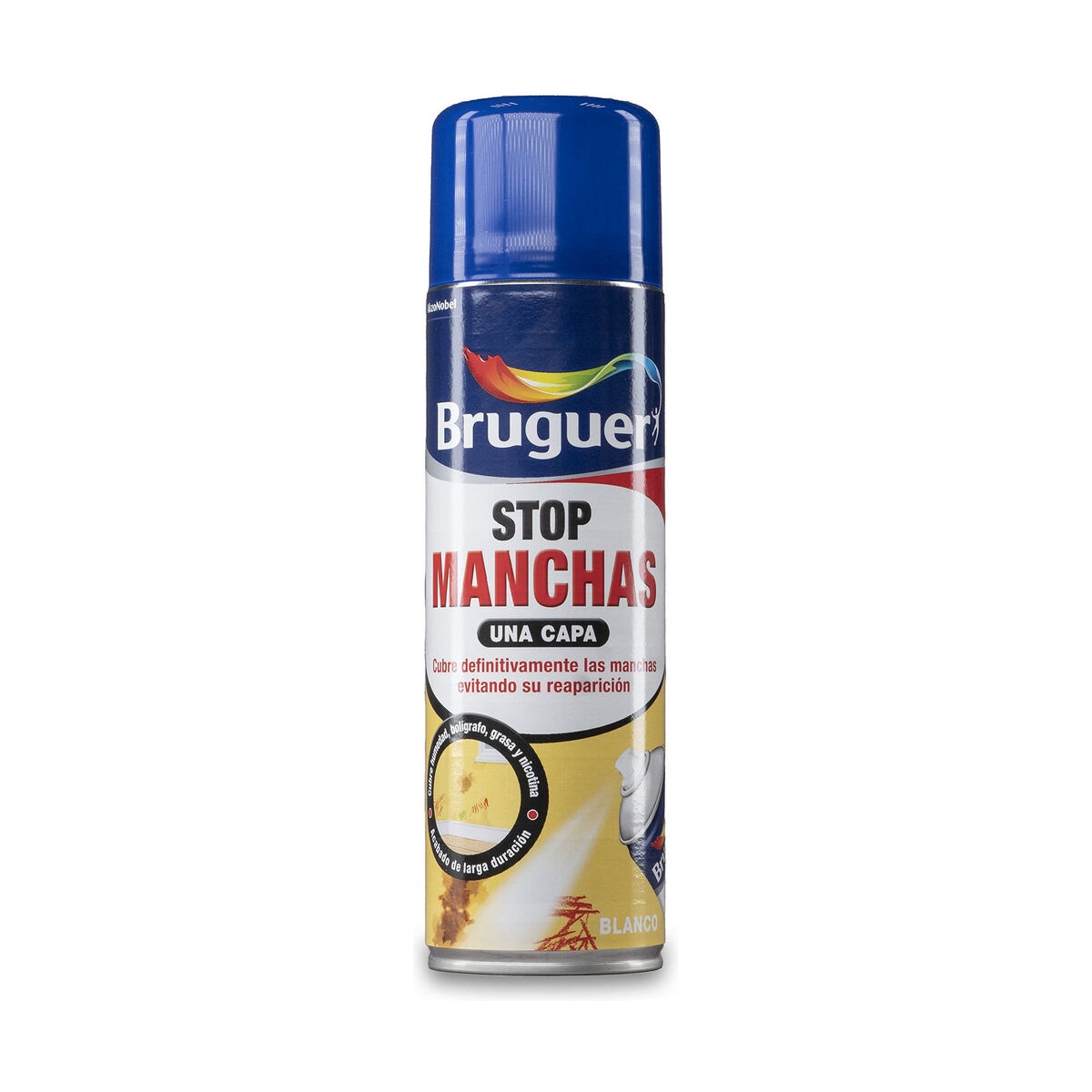 Pintura En Spray Bruguer 5196400 Antimanchas Blanco 500 Ml