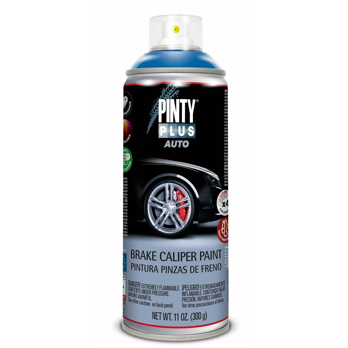 Pintura En Spray Pintyplus Auto Pf118 400 Ml Pinzas de Freno Azul