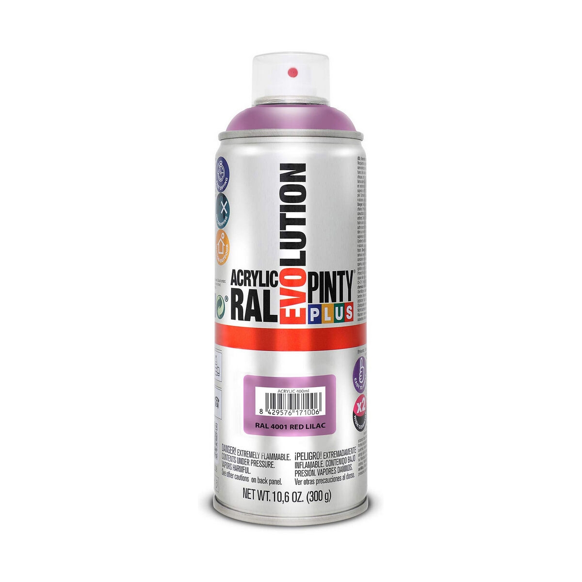 Pintura En Spray Pintyplus Evolution Ral 4001 400 Ml Red Lilac