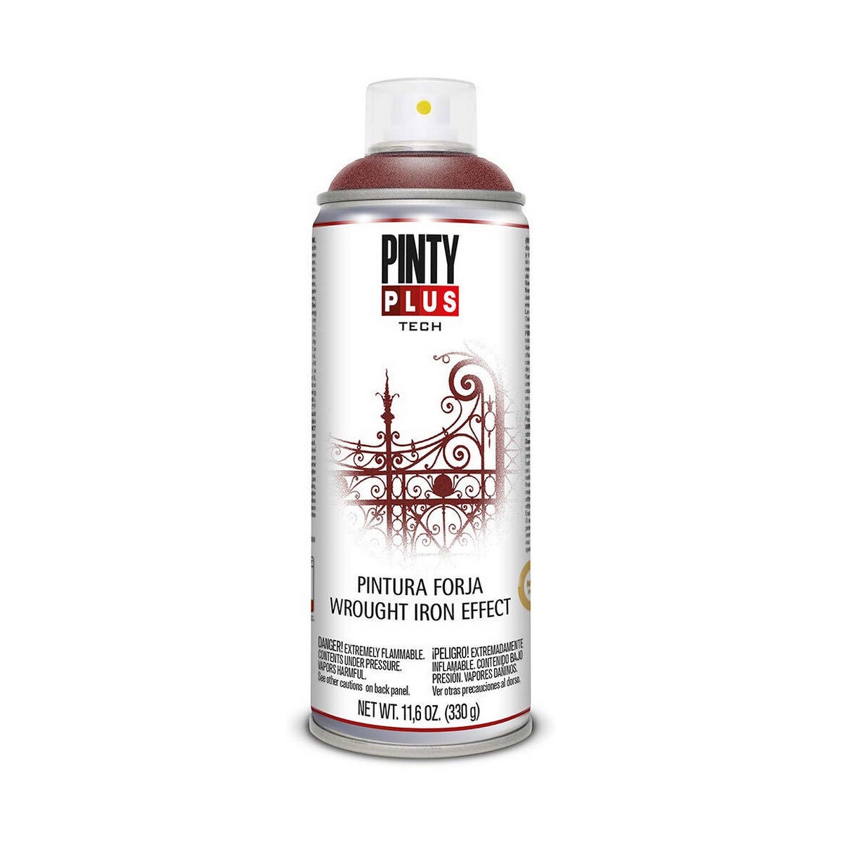 Pintura En Spray Pintyplus Tech Fj825 Forja 400 Ml Rojo