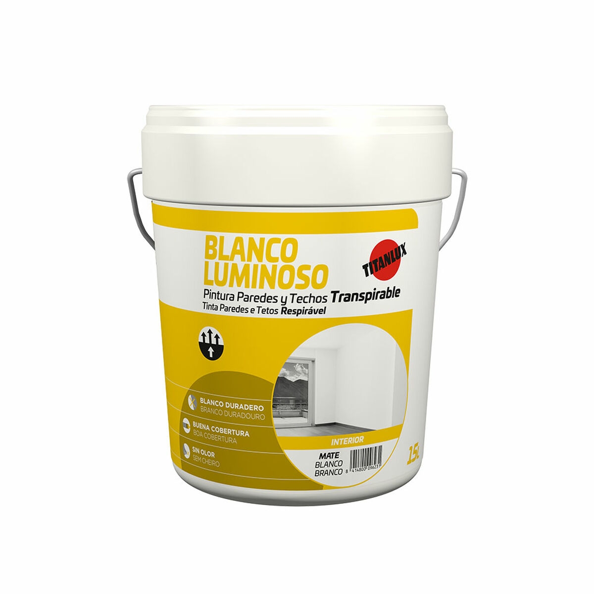 Pintura Titan 03H000115 Blanco 15 L