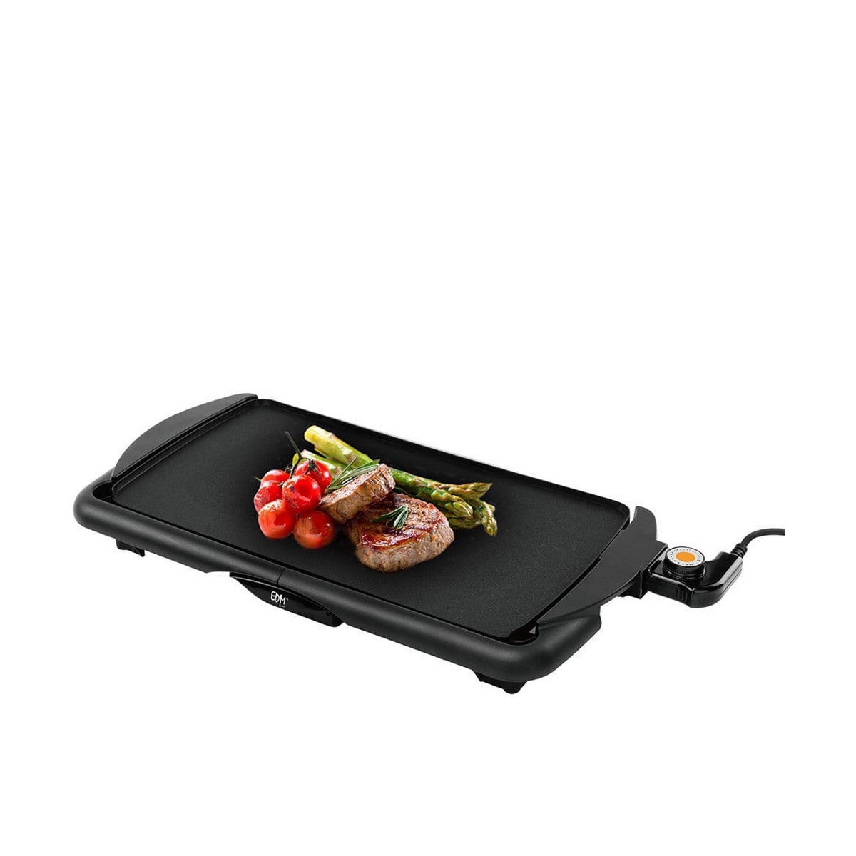 Plancha Asadora Lisa Edm Negro 2000 W