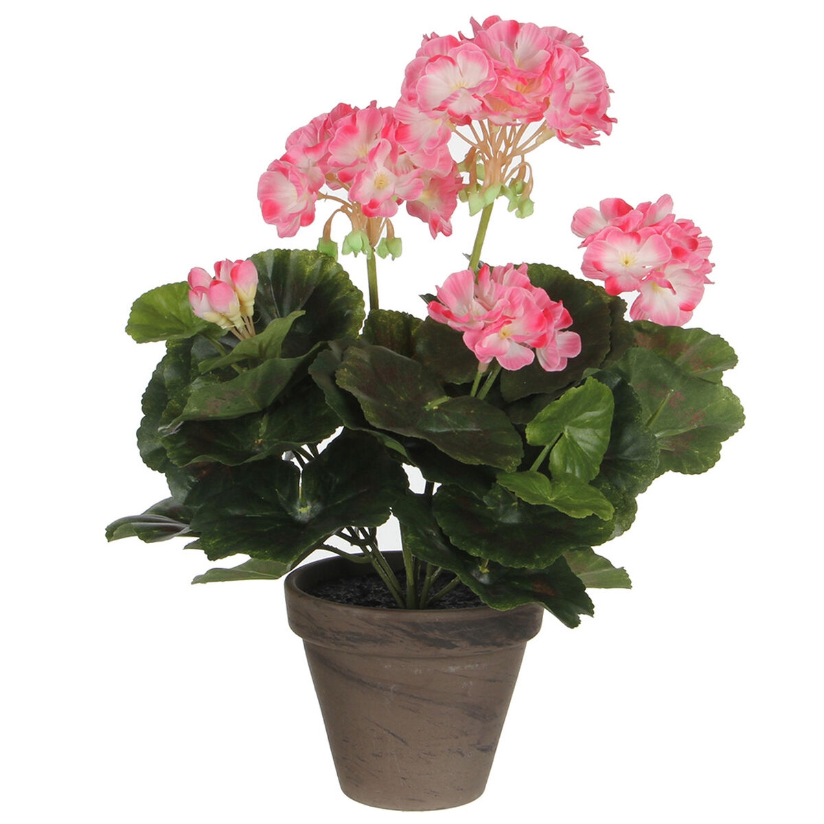 Planta Decorativa Mica Decorations Pvc Geranio (11,5 X 33 Cm)