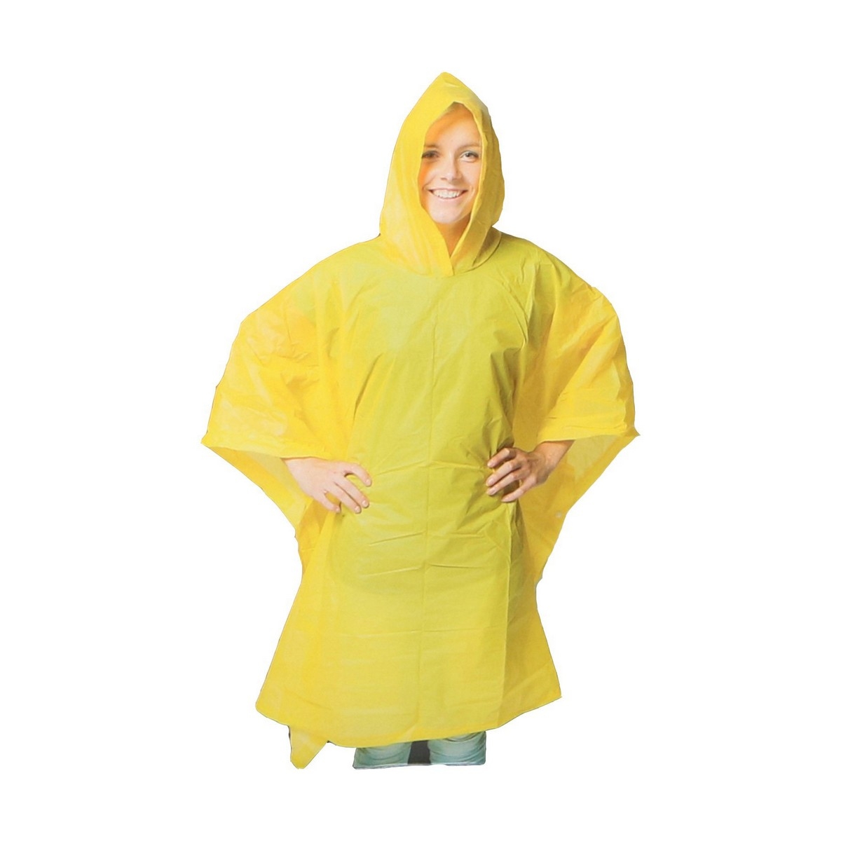 Poncho Impermeable Con Capucha Talla única