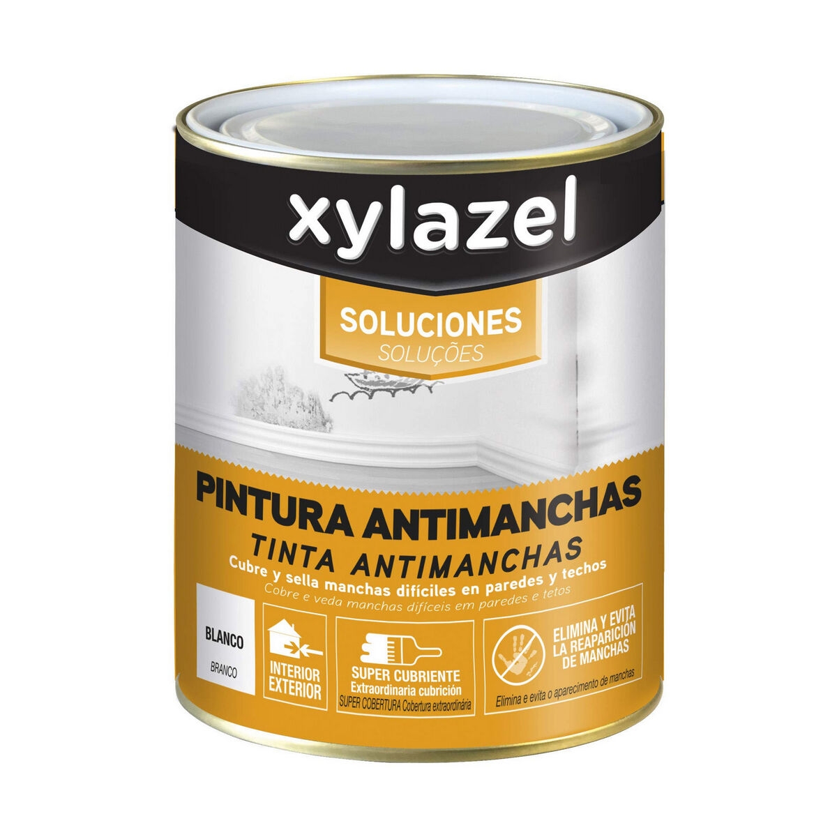 Protector de Superficies Xylazel 5396498 Pintura Antimanchas Blanco 750 Ml Mate