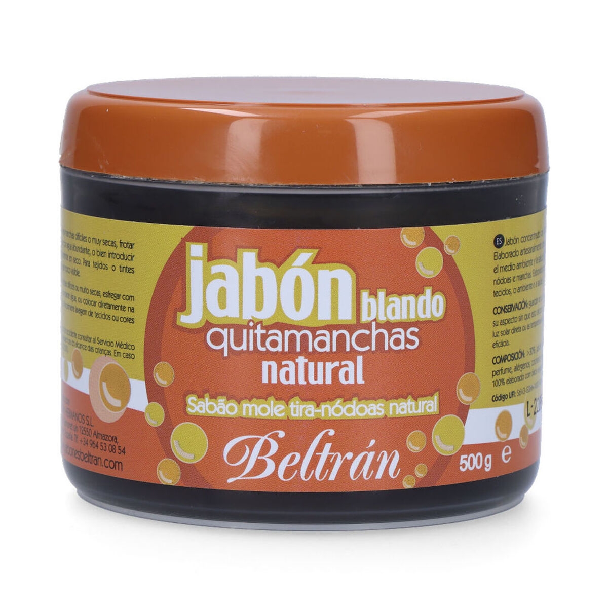 Quitamanchas Jabones Beltrán Natural Jabón 500 G