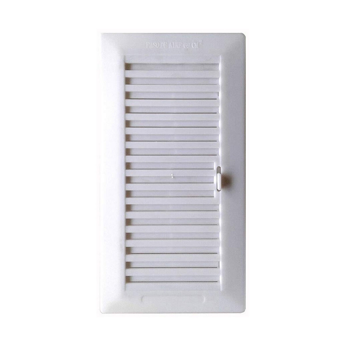 Rejilla Fepre Regulable Empotrable Blanco Abs Polipropileno (13,3 X 26 Cm)