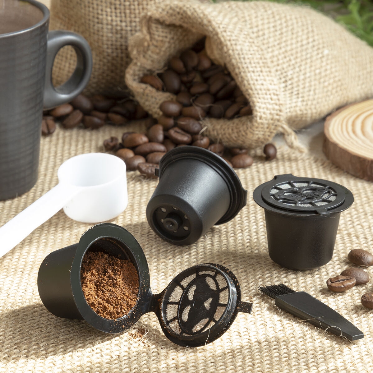 Set de 3 Cápsulas de Café Reutilizables Recoff Innovagoods