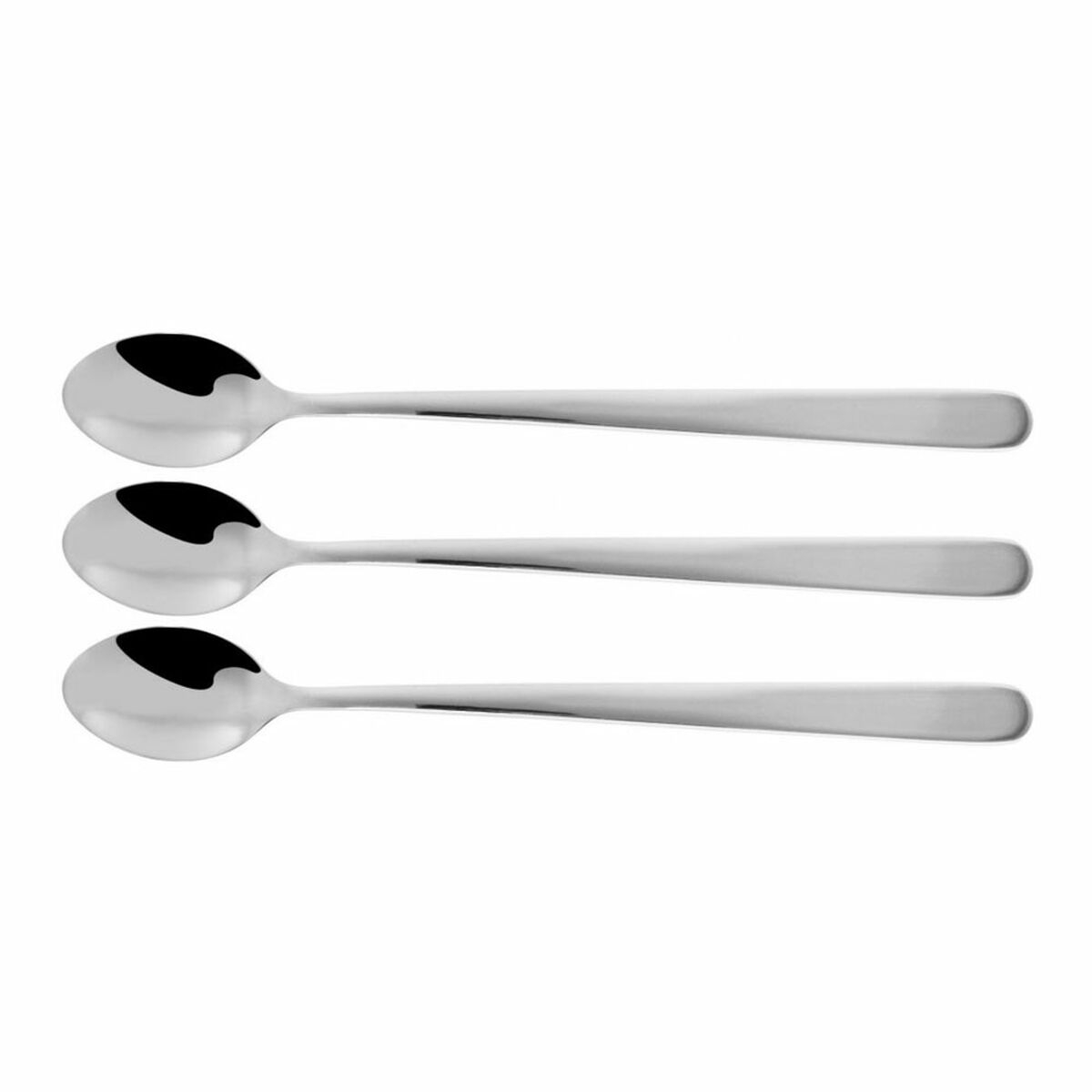 Set de Cucharas Cóctel Acero Inoxidable (19 Cm)