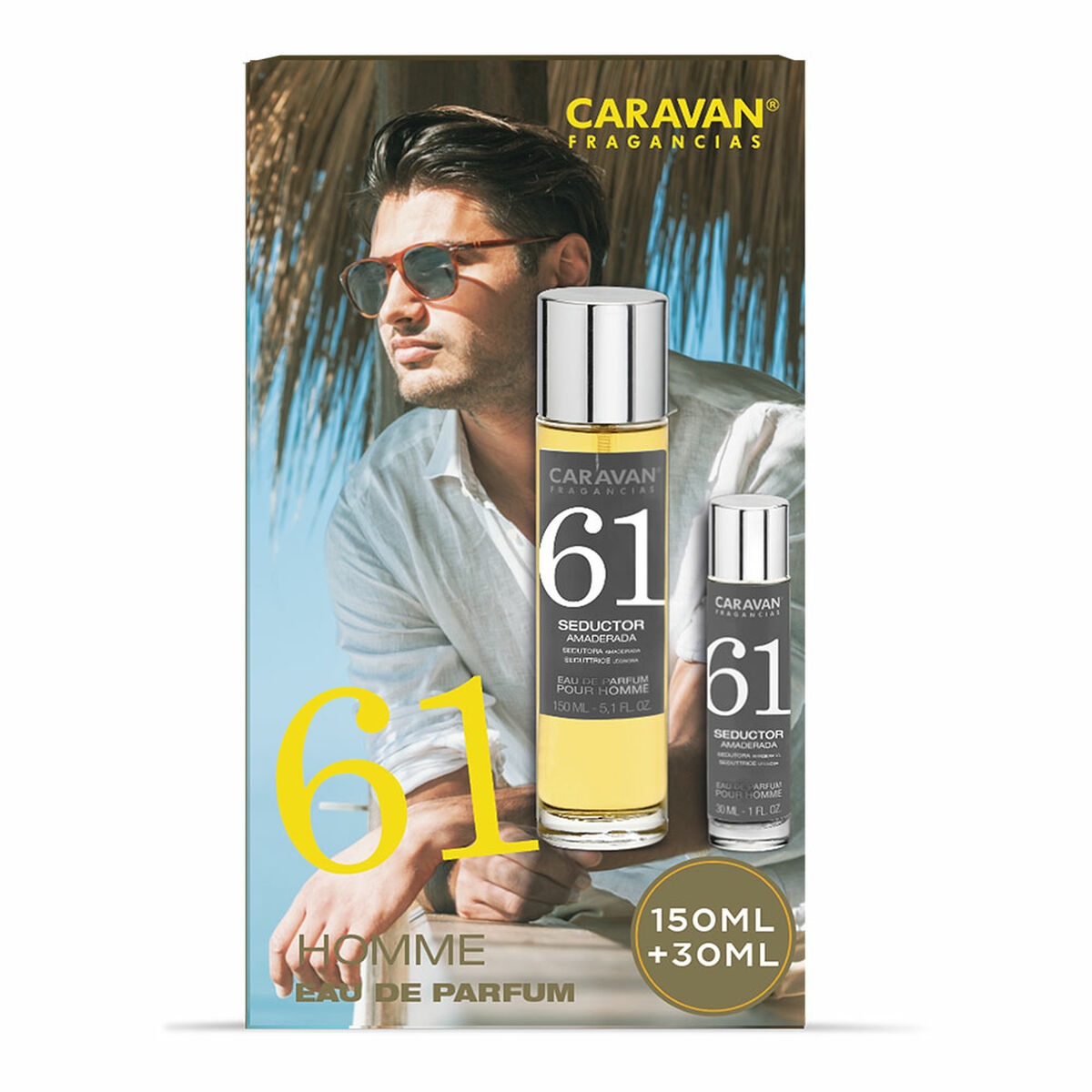 Set de Perfume Hombre Caravan Duplo Nº 61 Hombre 2 Piezas