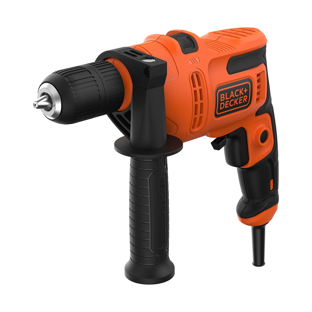 Set de Taladro y Accesorios Black & Decker Beh200-Qs 500 W 230-240 V