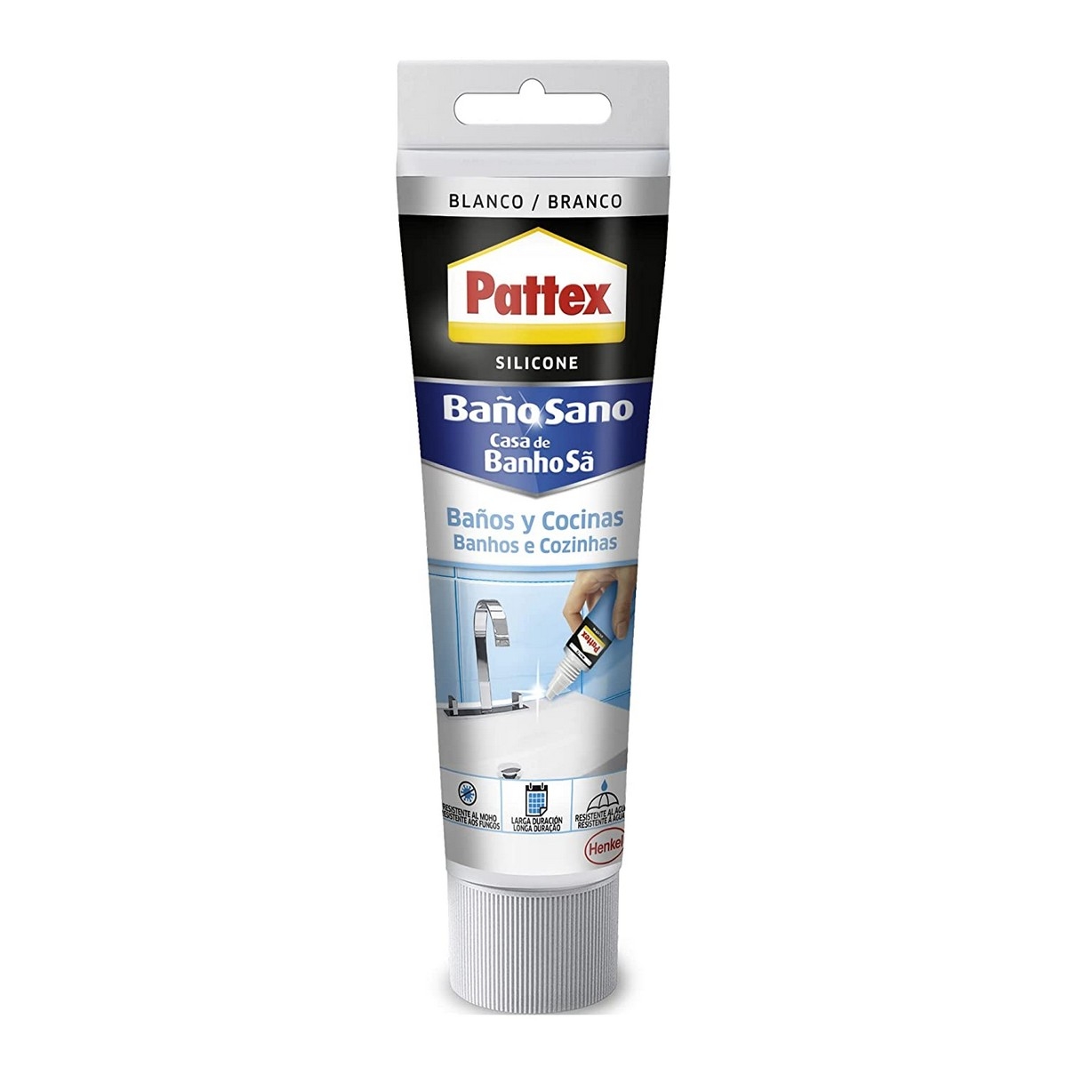 Silicona Pattex 1965876 50 Ml Blanco