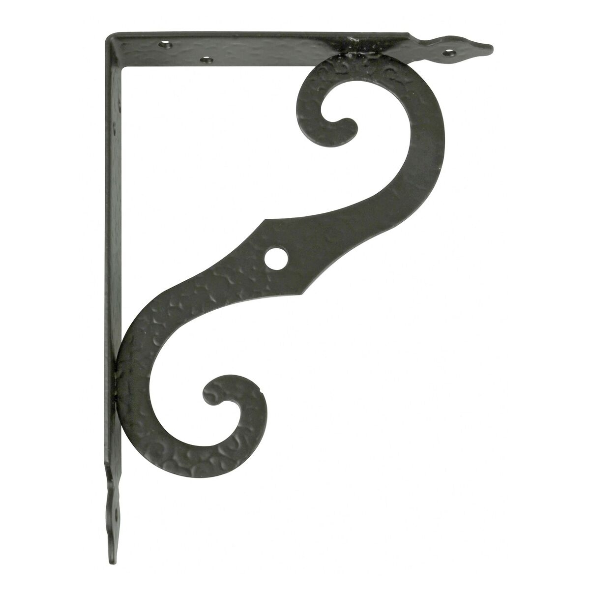 Soporte de Pared Amig 2-10 203 Estantes Negro Acero (25 X 19 Cm)