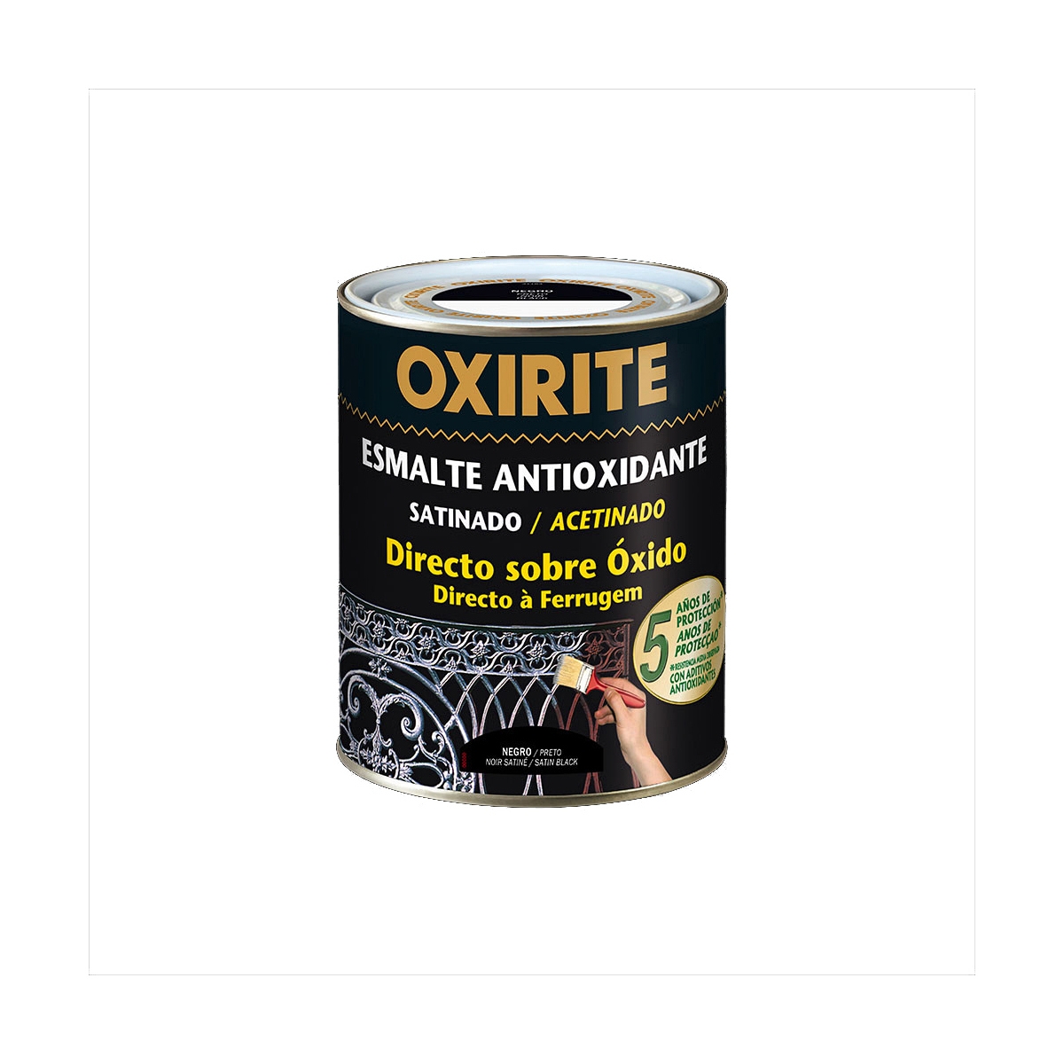 Tratamiento Oxirite 5397925 Negro 4 L Satinado 4 L