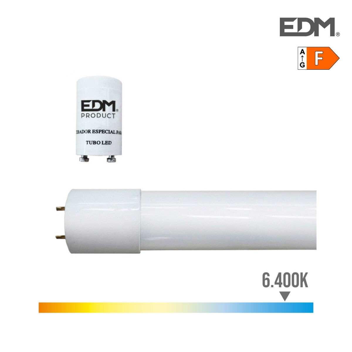 Tubo Led Edm 14W T8 F 1080 Lm