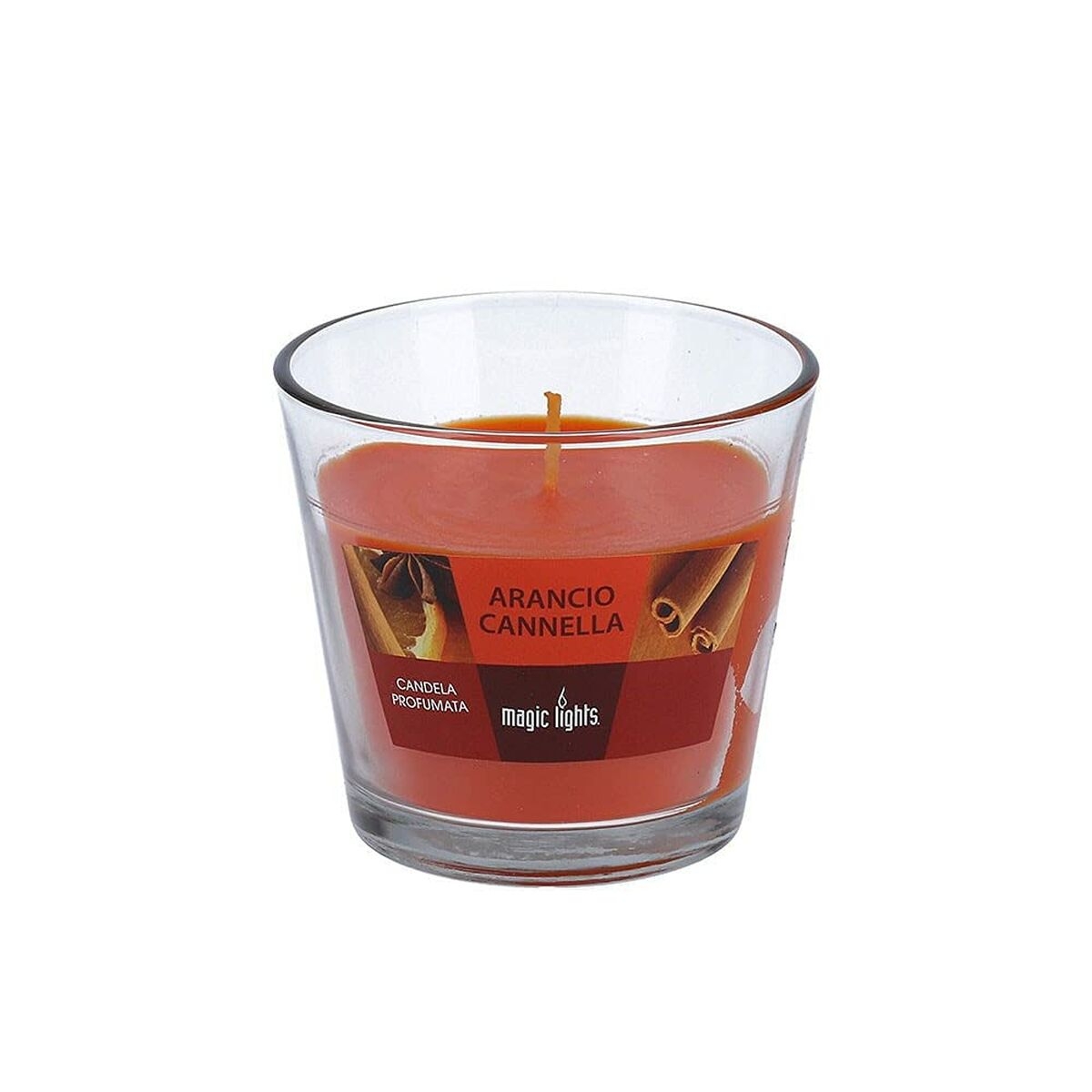 Vela Perfumada Magic Lights Naranja Canela 150 G