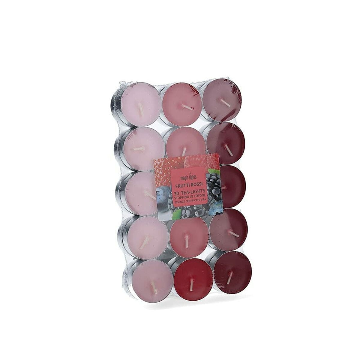 Velas Perfumadas Magic Lights Frutos Rojos Cera