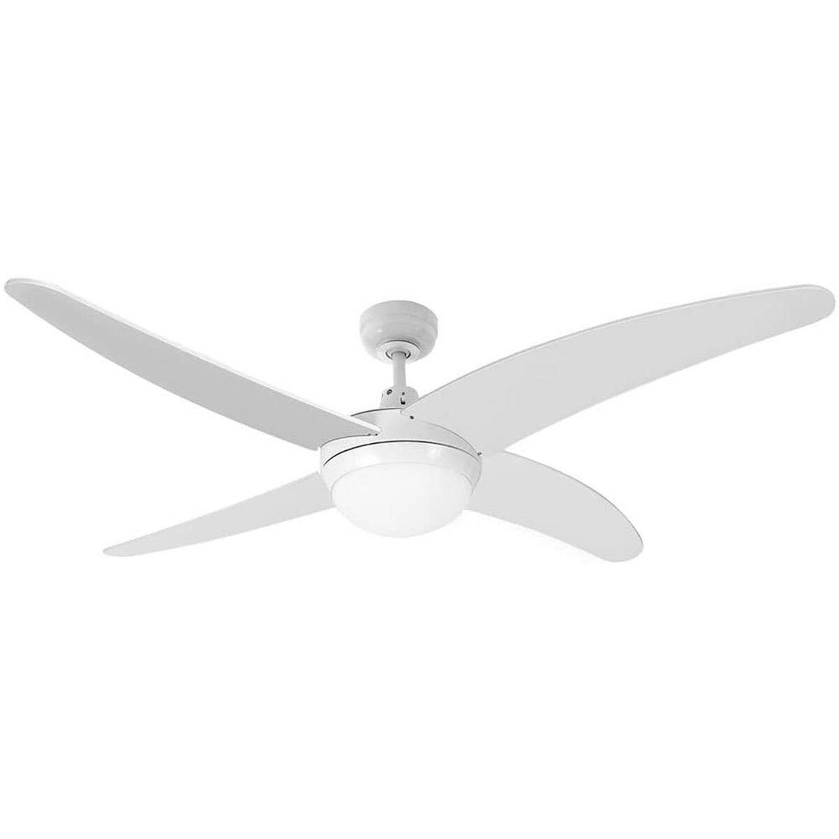 Ventilador de Techo Con Luz Edm Caspio Blanco 60 W