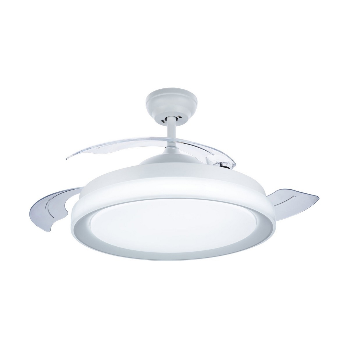 Ventilador de Techo Con Luz Philips Atlas Blanco 450 Lm 28 W