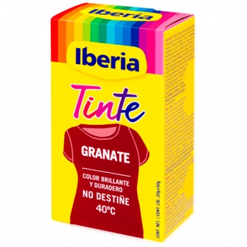 Iberia Tinte Para Ropa - Granate