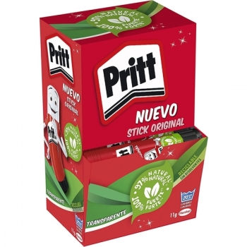 Pack 15  Barra Pegamento Pritt Pequeña11 Gr