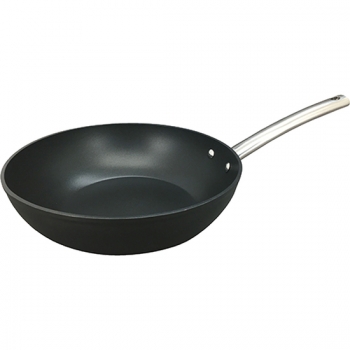 Wok 28X7.2Cm Aluminio Forjado Induccion Foodies Mp